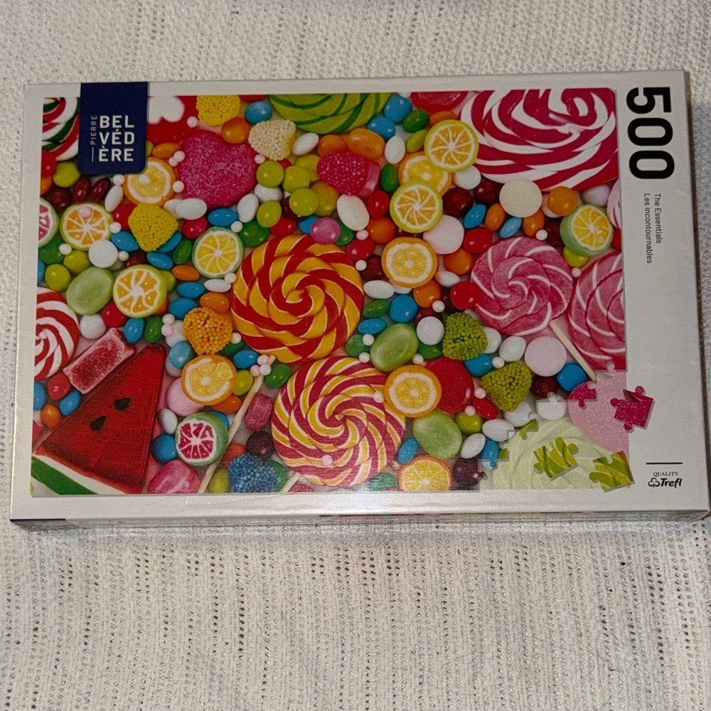 Pierre Belvedere Crazy Candies 500 Piece Jigsaw Puzzle Trefl The Essentials NEW